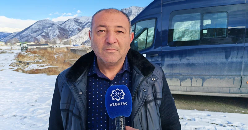 “Həm evimiz var, həm işimiz” Kəlbəcər sakininin qayıdış sevinci