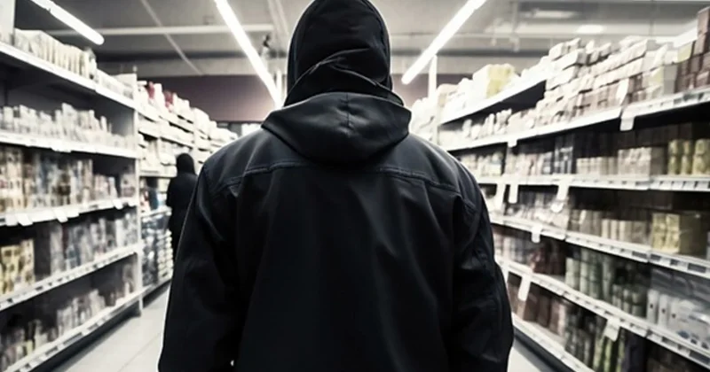 Xırdalanda marketdən oğurluq: saxlanılan var