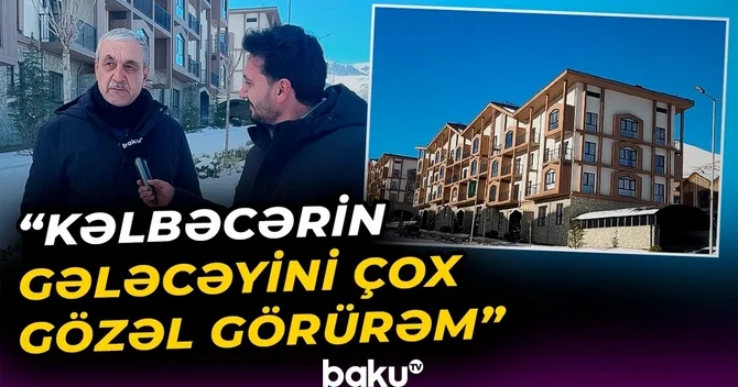 Bərpa quruculuq işlərindən sonra müasir şəhərə çevrilən Kəlbəcər