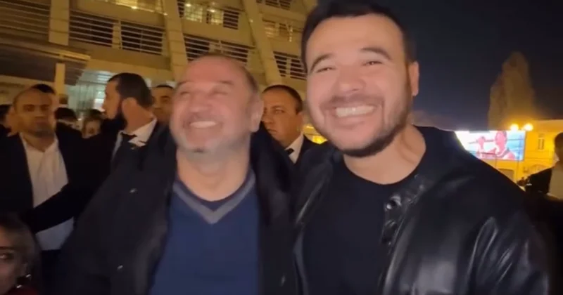 Eminin pərəstişkarları ilə səmimi görüşü