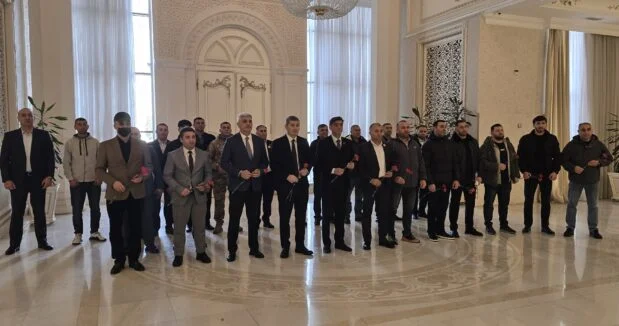 Sumqayıtda XTQ veteranları ilə görüş keçirildi