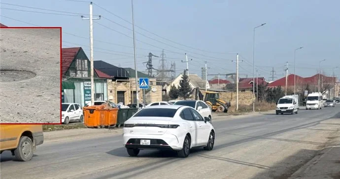 Gecə saatlarında sürət yarışları keçirilən yol Nə radar var, nə kamera FOTOLAR