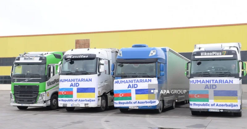 Qafqazın 3 ölkəsindən Ukraynaya yardım göndərildi