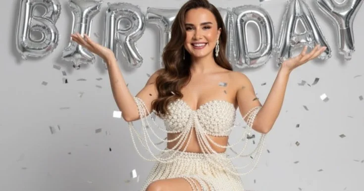 Leyladan ad günü paylaşımı Foto