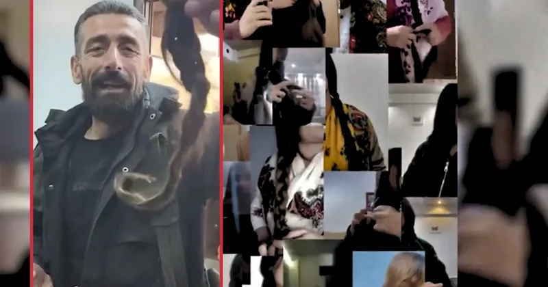 Kürd qadının saç hörüyü gündəm yaratdı Video