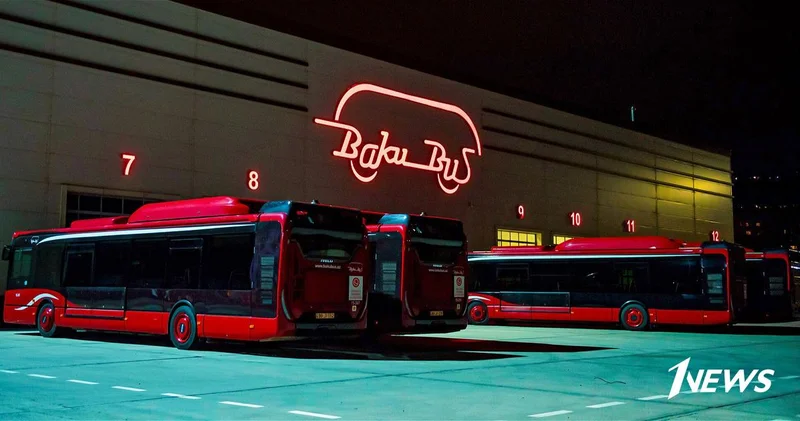 В Баку похищены катализаторы автобусов, принадлежащих компании BakuBus