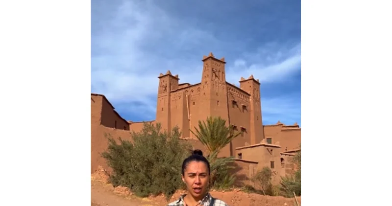 Айшан Мамедова рассказала о легендарной деревне в Марокко ВИДЕО