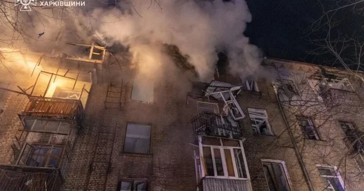 Ночная атака на Харьков: под удар попали больница, роддом и общежитие, много раненых