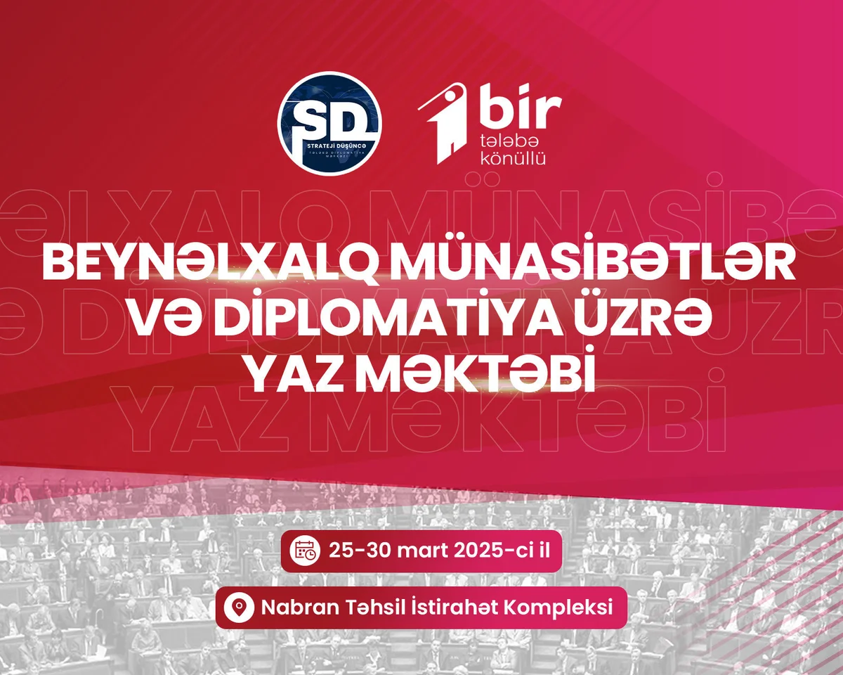 DiplomacyCamp üçün qeydiyyat başlayır