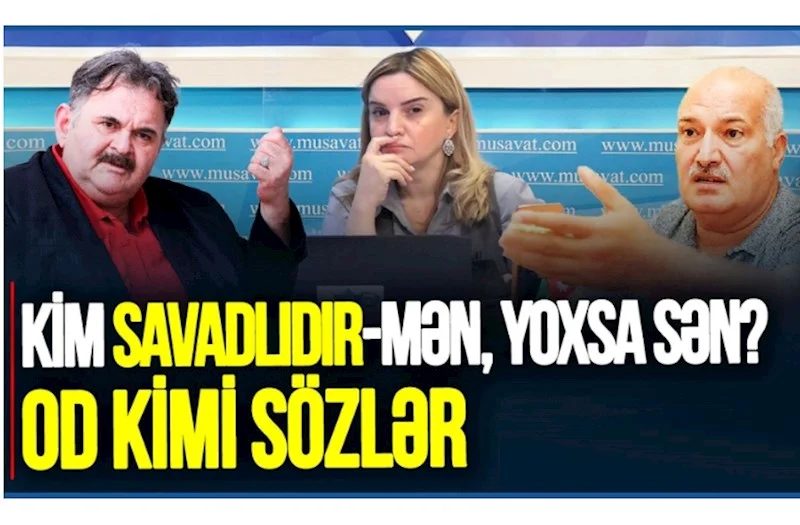 Sərdar Cəlaloğludan Ayaz Salayevə OD KİMİ SÖZLƏR: Gəl yoxlayaq, kim SAVADLIDIR mən, yoxsa sən? (VİDEO)