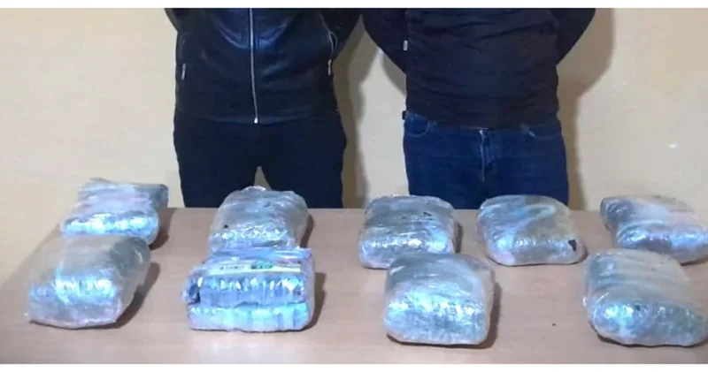 ГПС задержала подозреваемых в получении наркотиков, сброшенных дроном с территории Ирана