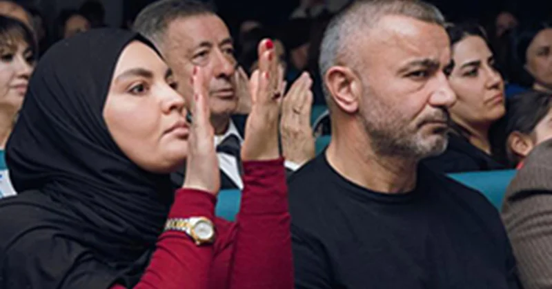 Qurban Qurbanov xanımı ilə tədbirdə Foto