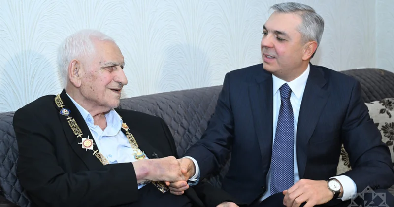 Heydər Əliyev” ordeni Nəriman Həsənzadəyə təqdim edildi