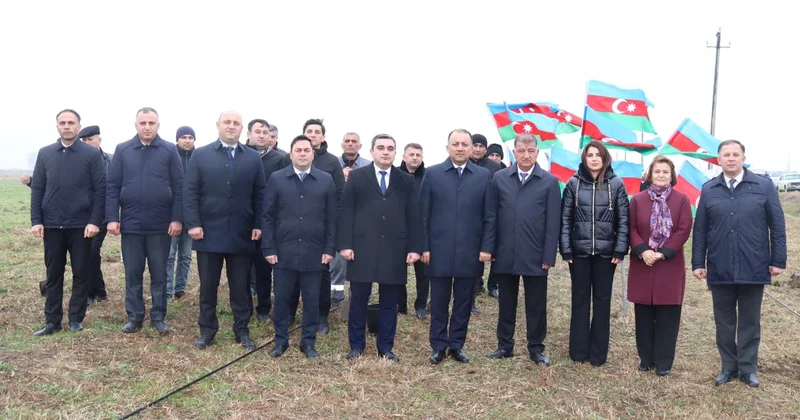 Su çərşənbəsi ndə ağacəkmə aksiyası keçirilib