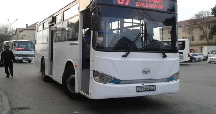 Bakıdakı 67 nömrəli marşrutun avtobusları yenilənir