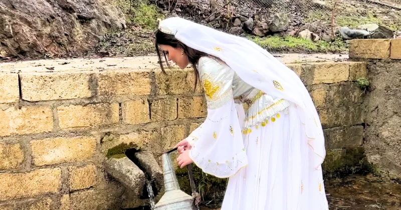 Ömrünüz su kimi aydın olsun: Ordubadın Bist kəndində ilk çərşənbə sevinci REPORTAJ VİDEO