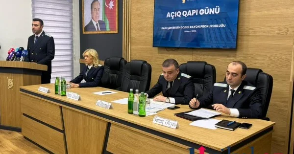 Prokurorluğun yeni inzibati binasında “Açıq qapı günü” keçirildi FOTOLAR
