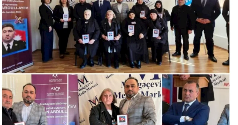ASGA şəhid Kənan Abdullayev haqqında tanıtım filmini təqdim etdi FOTOLAR