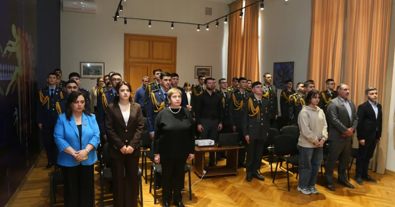 “Vicdanın susduğu gecə” adlı anım tədbiri keçirilib