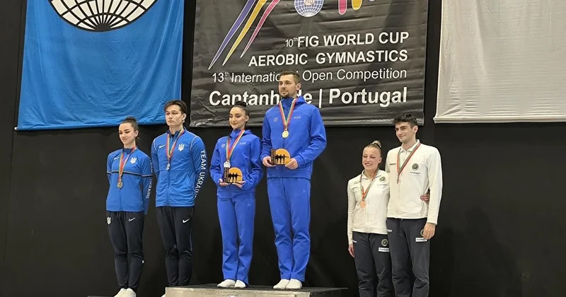 Gimnastlarımız Dünya kubokunun qalibi olublar FOTO