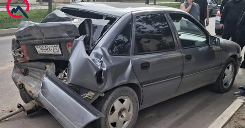 Maşınını təmir edərkən xəstəxanalıq oldu Fotolar