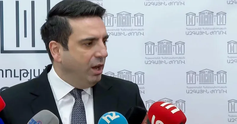 Alen Simonyan erməni jurnalistlərə dərs keçdi: Artsax yox, Qarabağ VİDEO