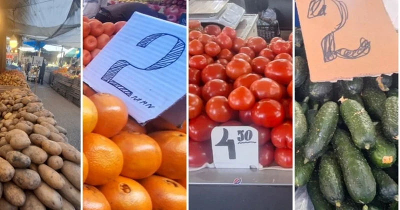 Bayram bitdi, bazarda bu məhsulların qiymətləri kəskin düşdü FOTOLAR