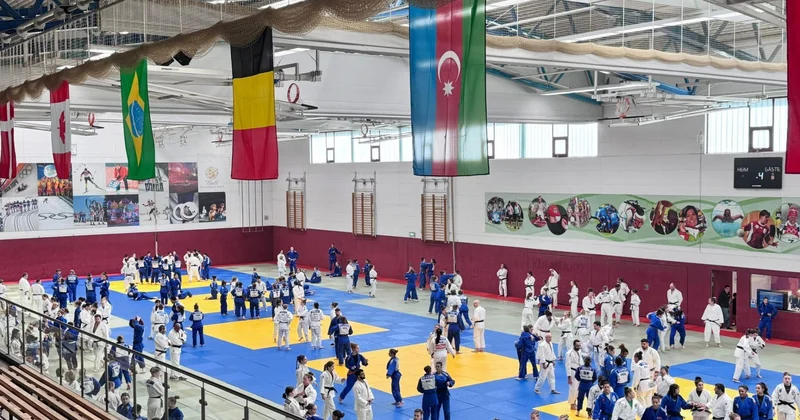 Azərbaycan cüdoçuları Bad Blankenburqda keçirilən beynəlxalq düşərgəyə qatılıb FOTO