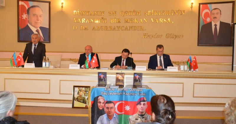 “Şuşa fatehi Yunis Kazımov” kitabının təqdimatı olub
