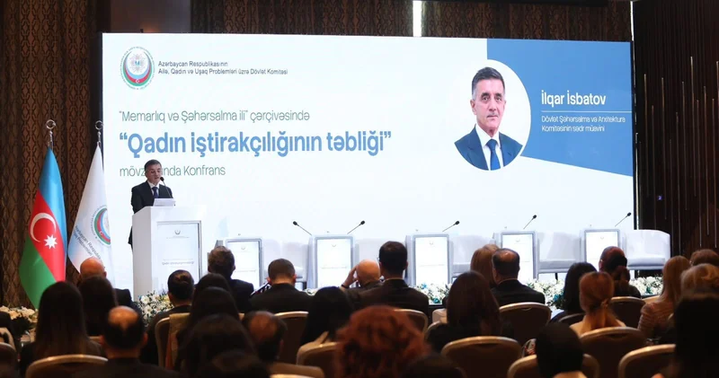 Şəhərsalmada qadınların rolu müzakirə olunub FOTOLAR KONKRET