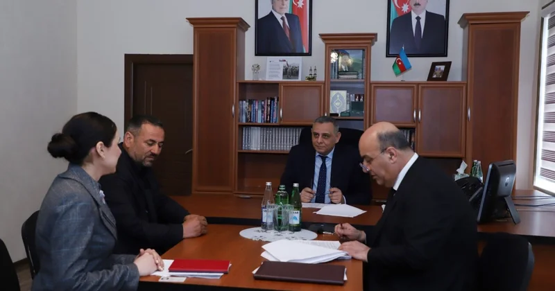 Səfərbərlik Xidmətinin rəisi Sabirabadda vətəndaşları qəbul edib, tapşırıqlar verib