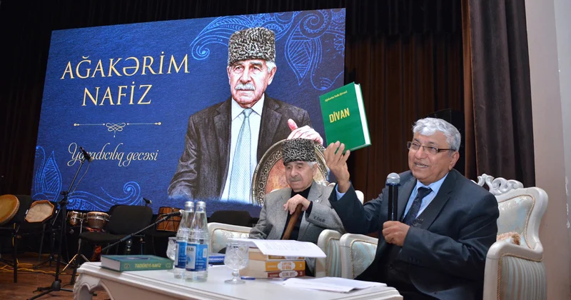 Ağakərim Nafizin yaradıcılıq gecəsi keçirildi Fotolar