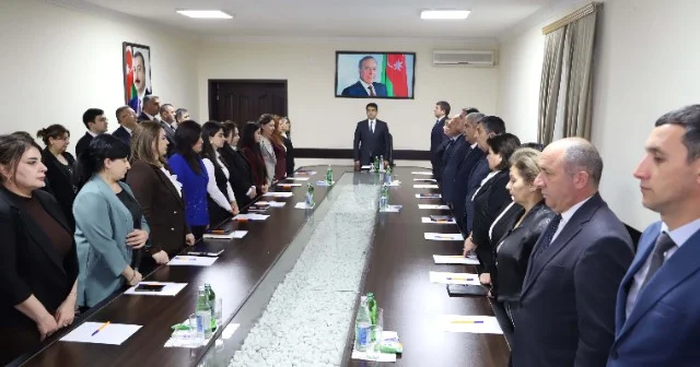 Ağstafada Zərifə xanım Əliyevaya həsr olunmuş tədbir keçirilib FOTOLAR