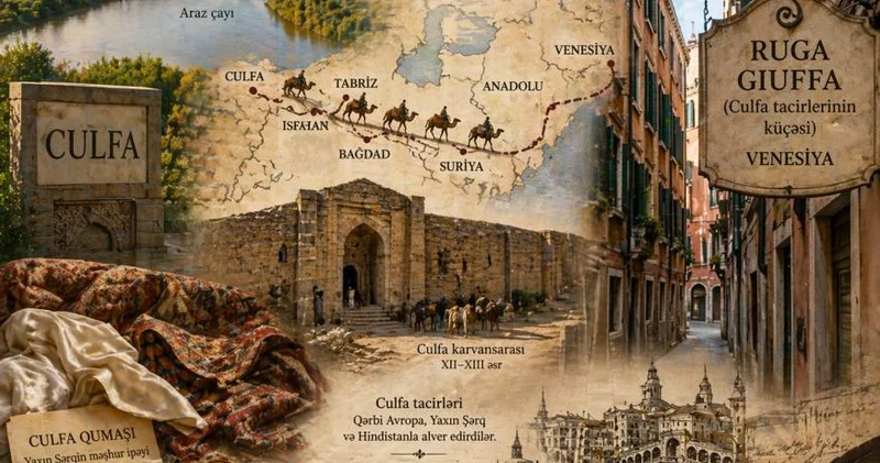 Venesiyanın dar küçələrində Culfa tacirlərinin izləri