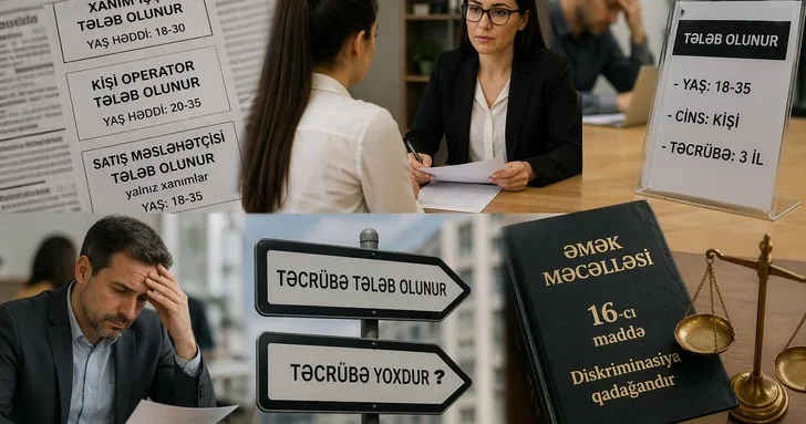 Дискриминация по возрасту и полу в вакансиях в Азербайджане: что говорит закон?