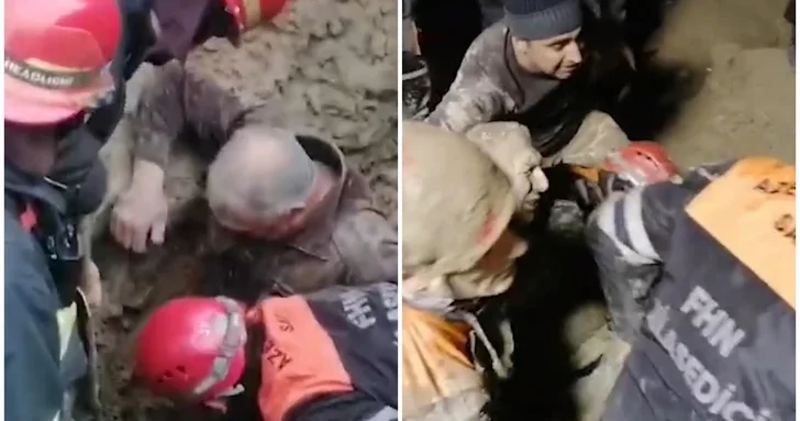 Обрушение грунта в Гобустане привело к гибели одного человека и ранению другого