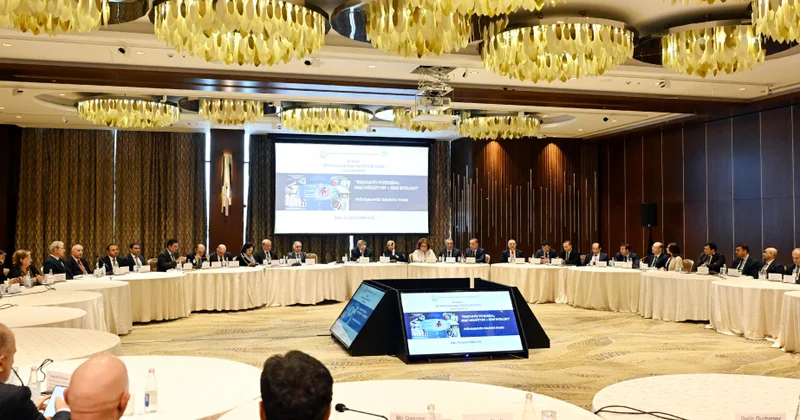 “İnnovativ potensial: əqli mülkiyyət+intellekt” mövzusunda dəyirmi masa təşkil edilib
