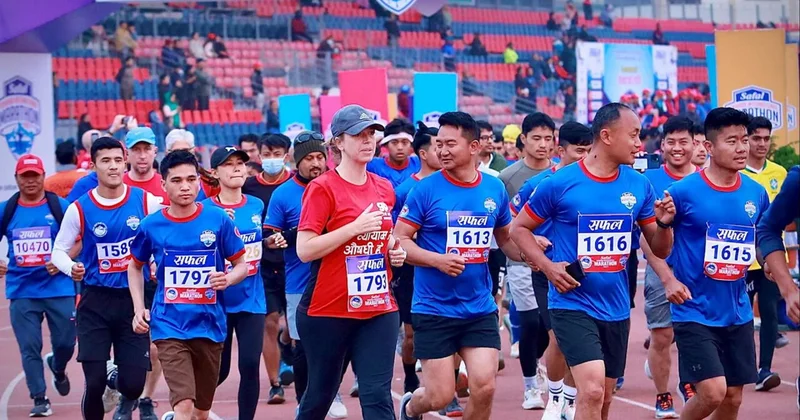 Полумарафон One Run объединил любителей бега в Непале