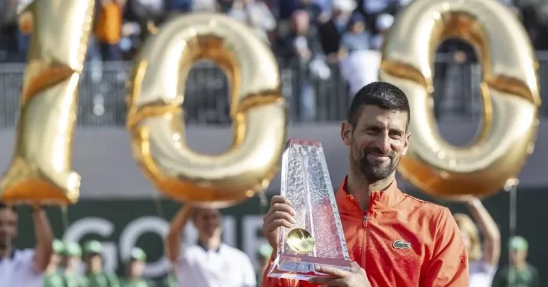 Novak Cokoviçin yubiley titulu 100 ə çatan üçüncü tennisçi