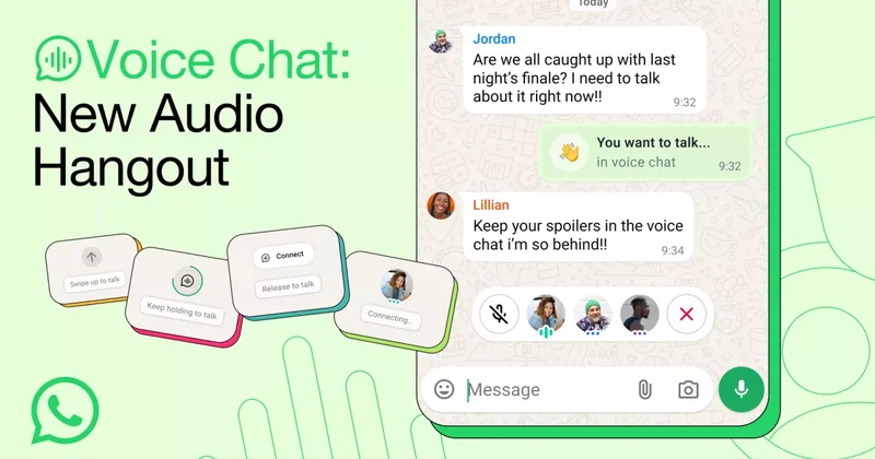 WhatsApp расширил функциональность аудиочатов