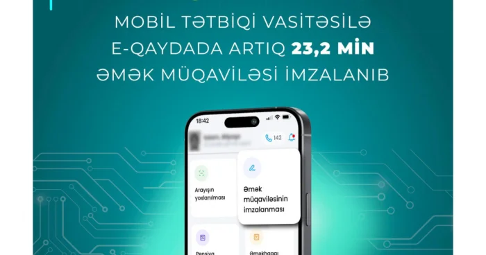 “E sosial” ilə imzalanan əmək müqavilələrinin sayı artır