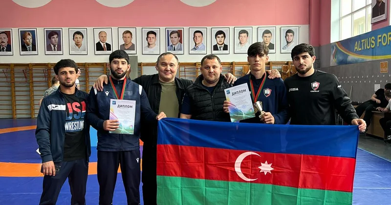 Azərbaycan güləşçiləri Belarusda 2 “qızıl” qazandı