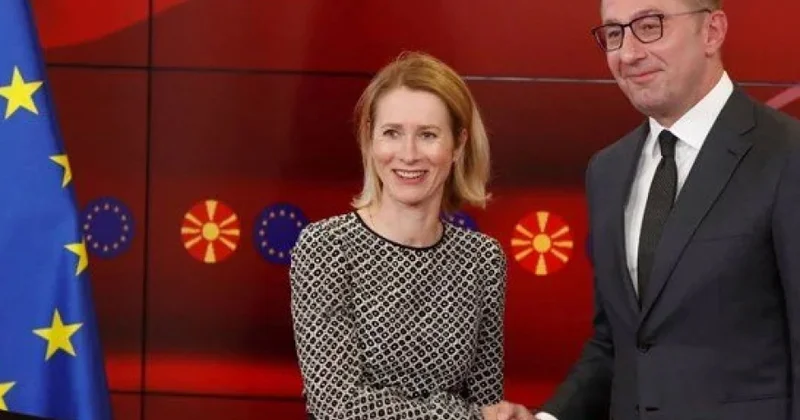 Kaya Kallas: Şimali Makedoniyanın gələcəyi Aİ dədir