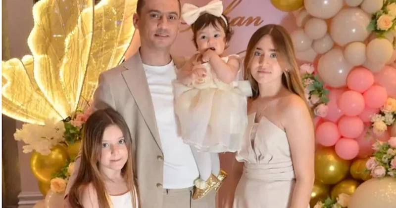 Emil Bədəlov qızları ilə FOTOLAR