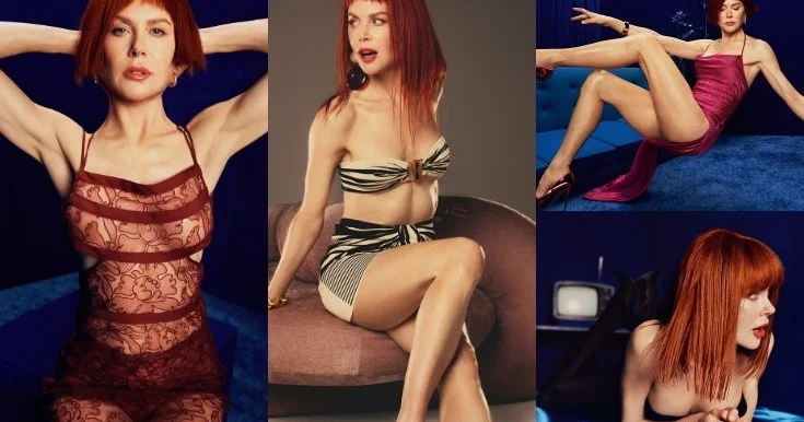 Nikol Kidmanı bir də belə görün Fotosessiya