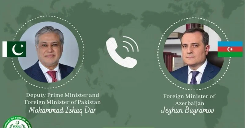 Ceyhun Bayramov pakistanlı həmkarı ilə Şahbaz Şərifin Azərbaycana səfərini müzakirə etdi