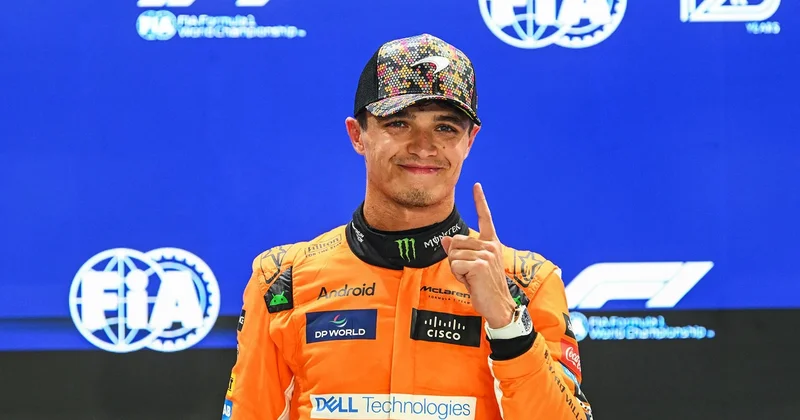 Lando Norris Monakoda ilk sıradan start götürəcək