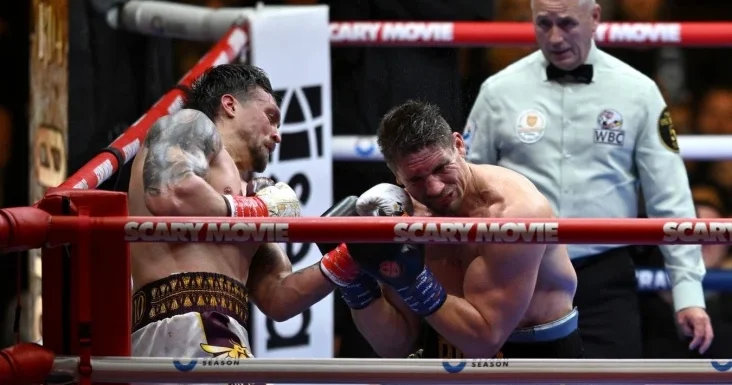 Usik Verhoveni nokauta salaraq WBC kəmərini qorudu VİDEO