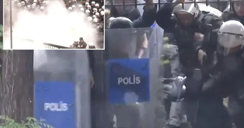 CHP də ara qarışdı: Özəl özünü xidməti otaqda kilidlədi, onlarla polis binaya girdi