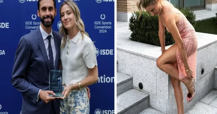 Karlota Ruis Alvaro Arbeloanın həyat yoldaşıdır: uşaqlıqdan birlikdədirlər FOTOLENT